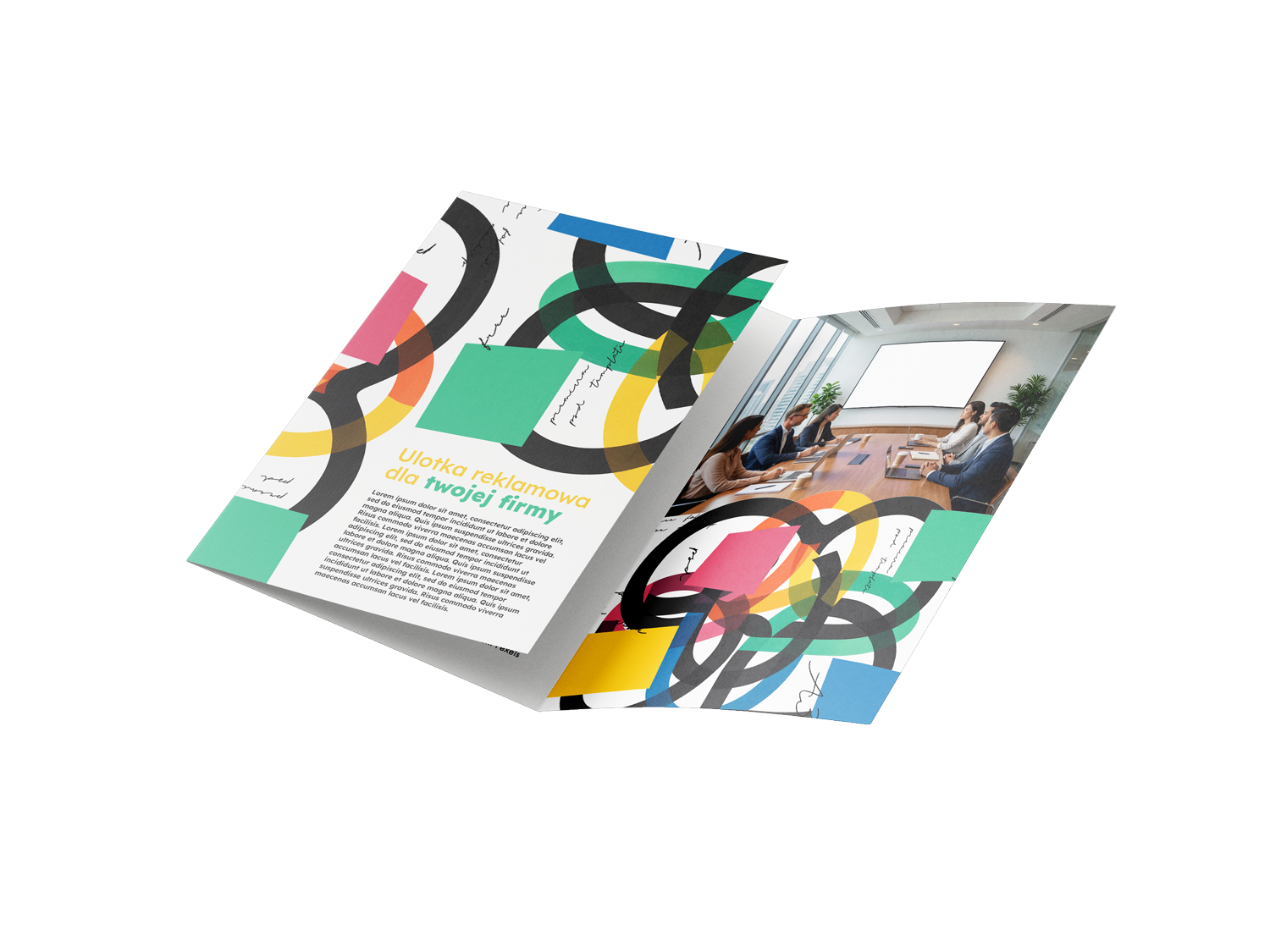 Ulotki łamane na C/Z